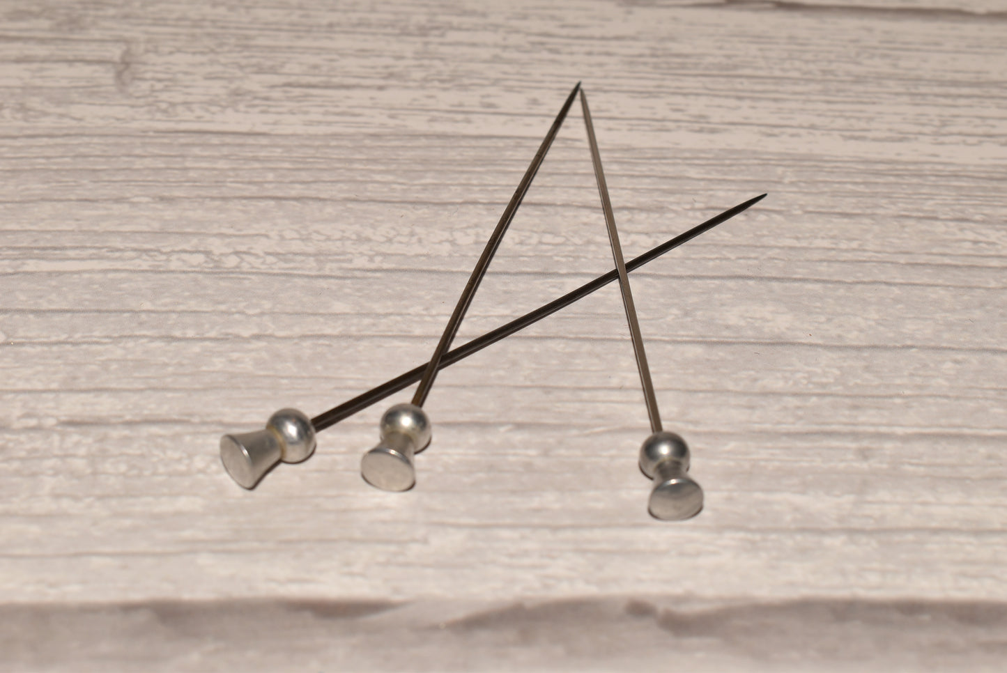 Victorian Hat Pins - Beautiful Trio of Topped Pin