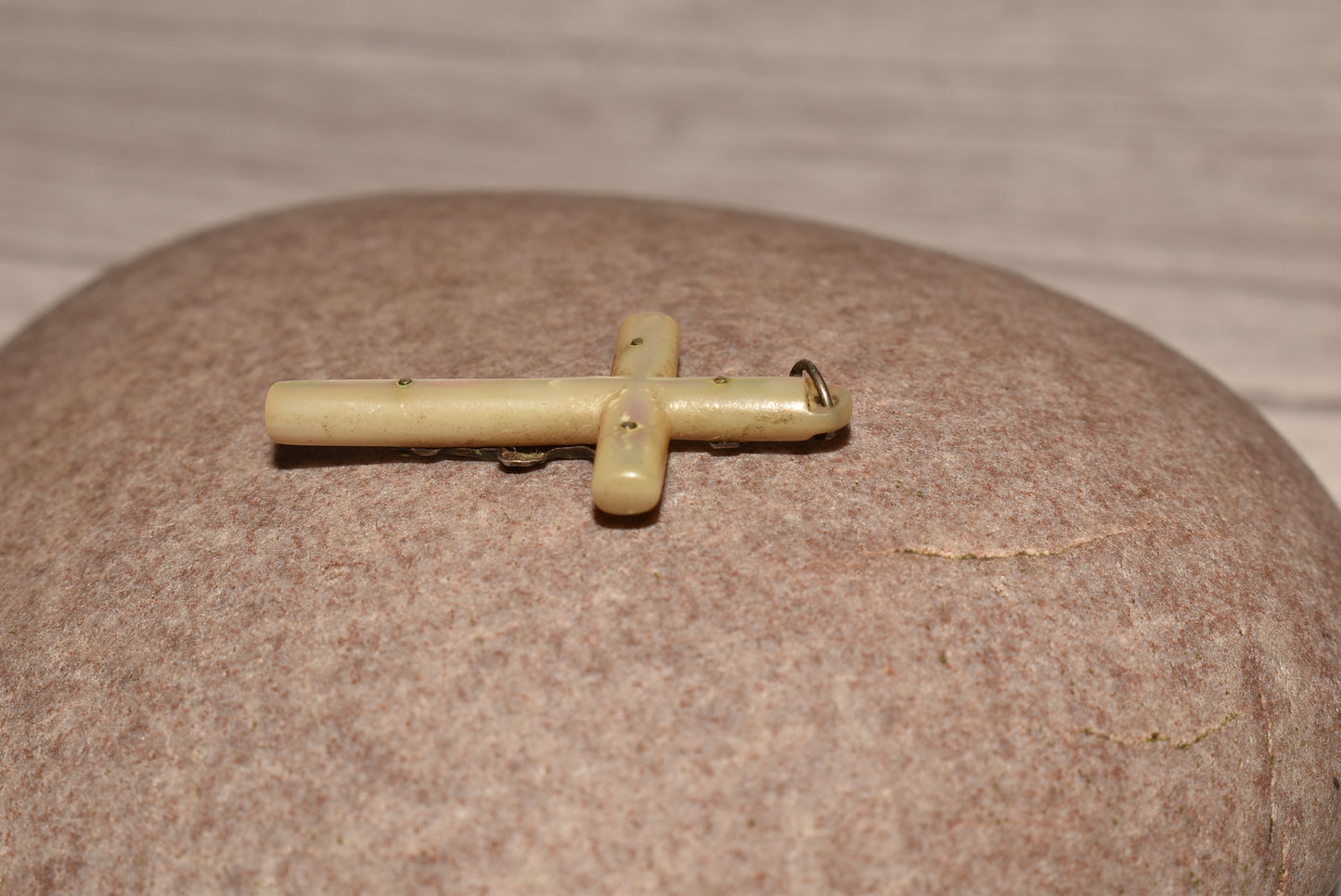 Antique Mother of Pearl Crucifix