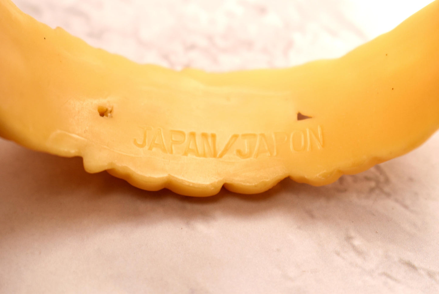 Art Deco Celluloid Bangle - Beautiful Elephant Parade Japanese Antique