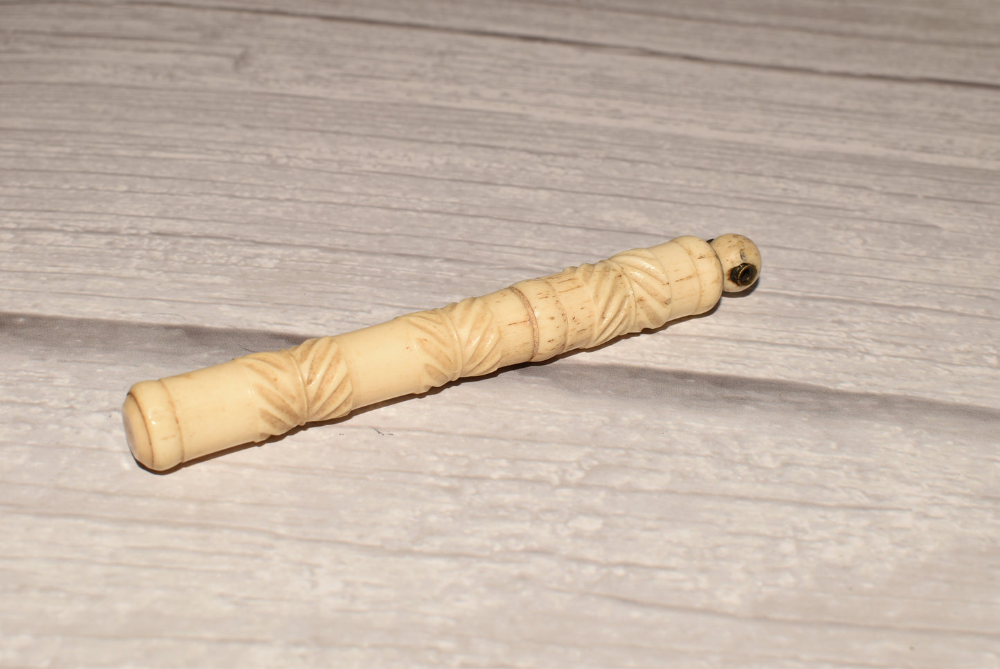 Antique Bone Etui with Stanhope Lens Bagnoles De L'Orne