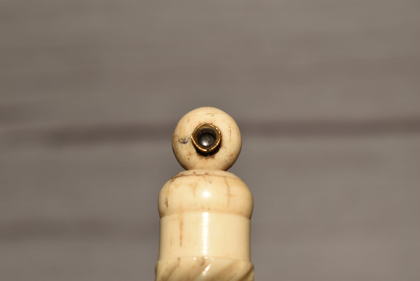 Antique Bone Etui with Stanhope Lens Bagnoles De L'Orne