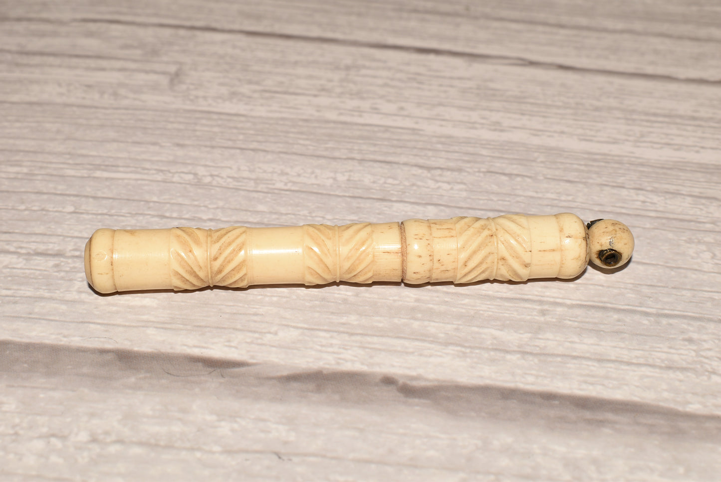 Antique Bone Etui with Stanhope Lens Bagnoles De L'Orne