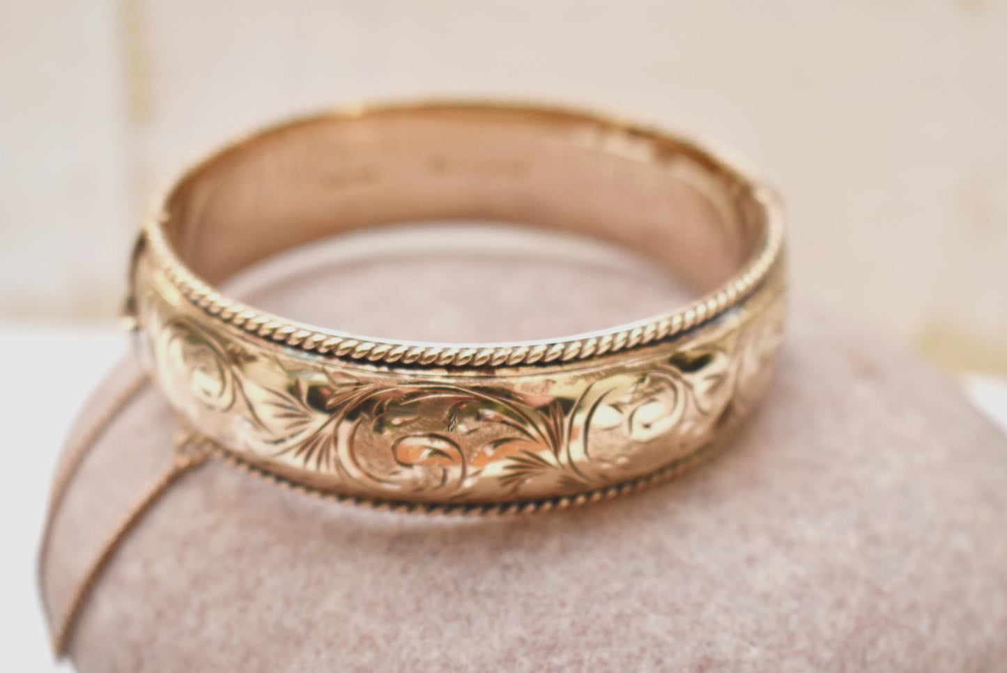Silver Hallmarked Bangle - Gorgeous Large Heavy Excalibur Harrods 1992