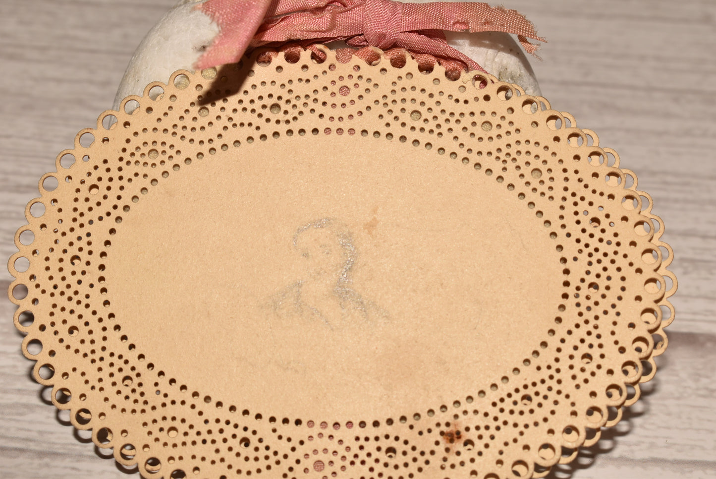 Antique Needle Case - Gorgeous Georgian Hand Drawn Pierced Card and Felt Needle Book