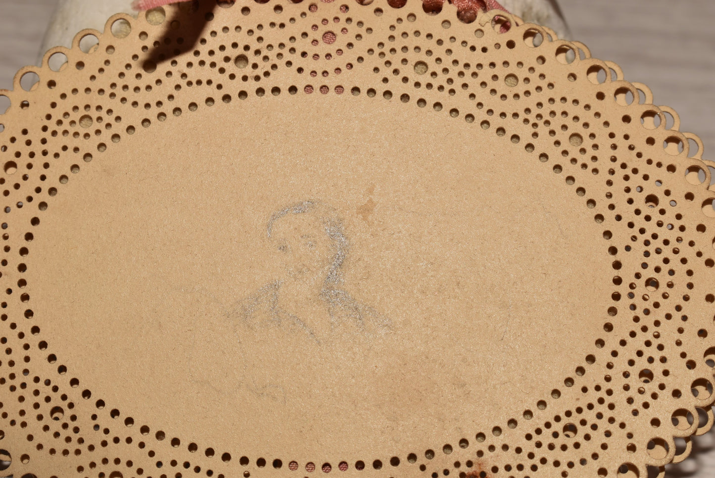 Antique Needle Case - Gorgeous Georgian Hand Drawn Pierced Card and Felt Needle Book