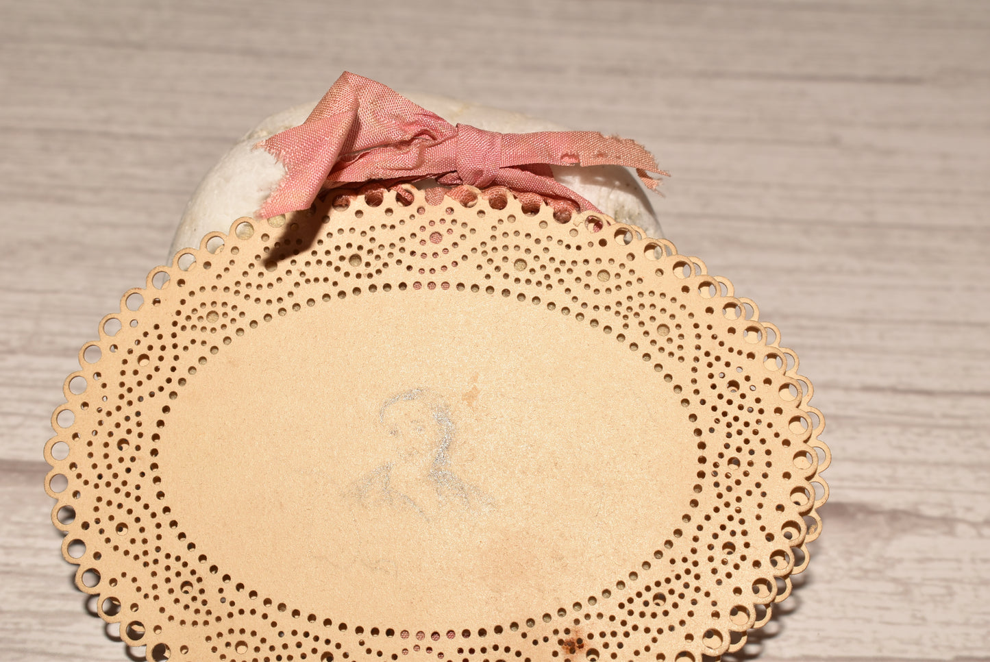Antique Needle Case - Gorgeous Georgian Hand Drawn Pierced Card and Felt Needle Book