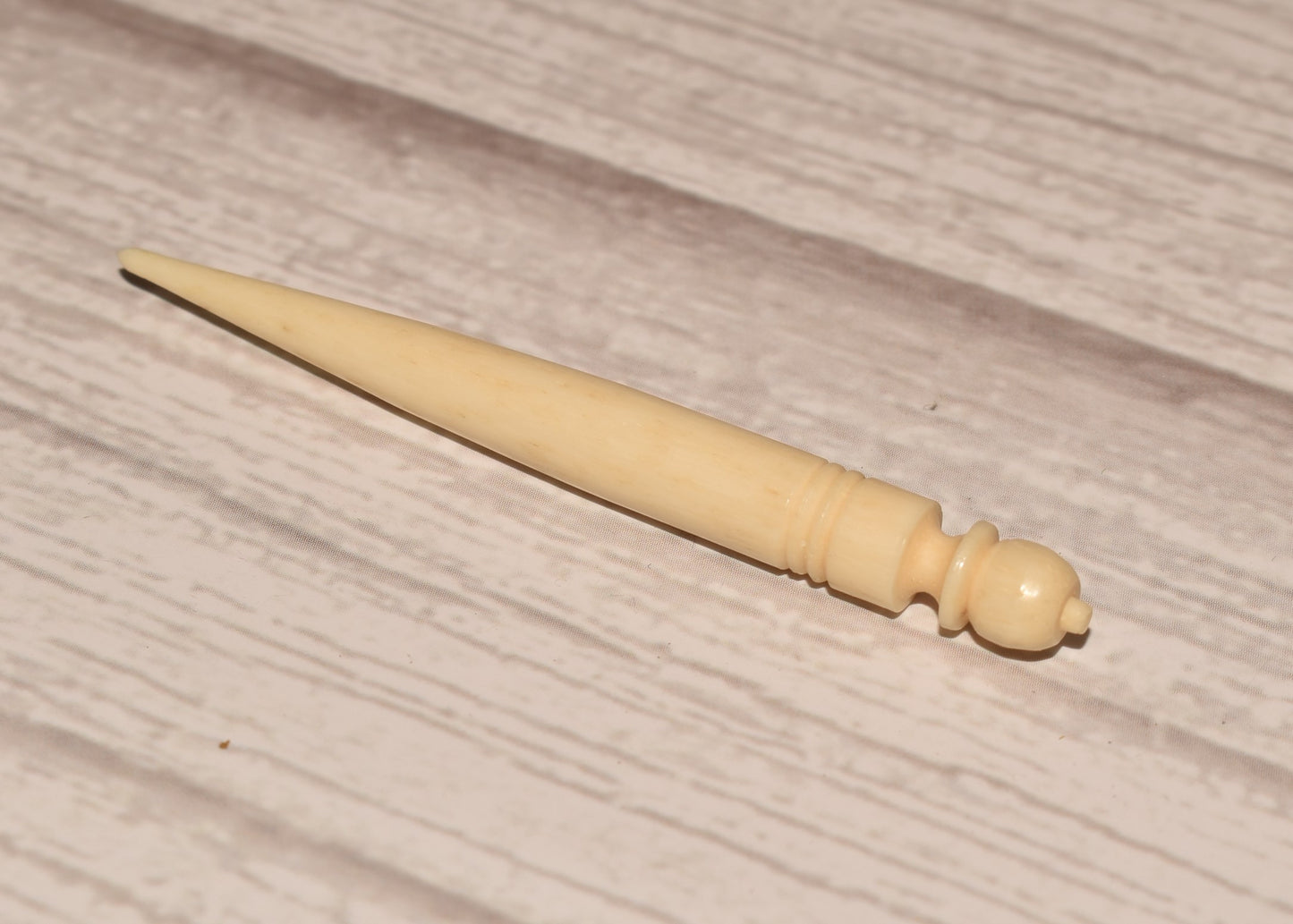 Antique Sewing Awl - Gorgeous Victorian Bone Stiletto