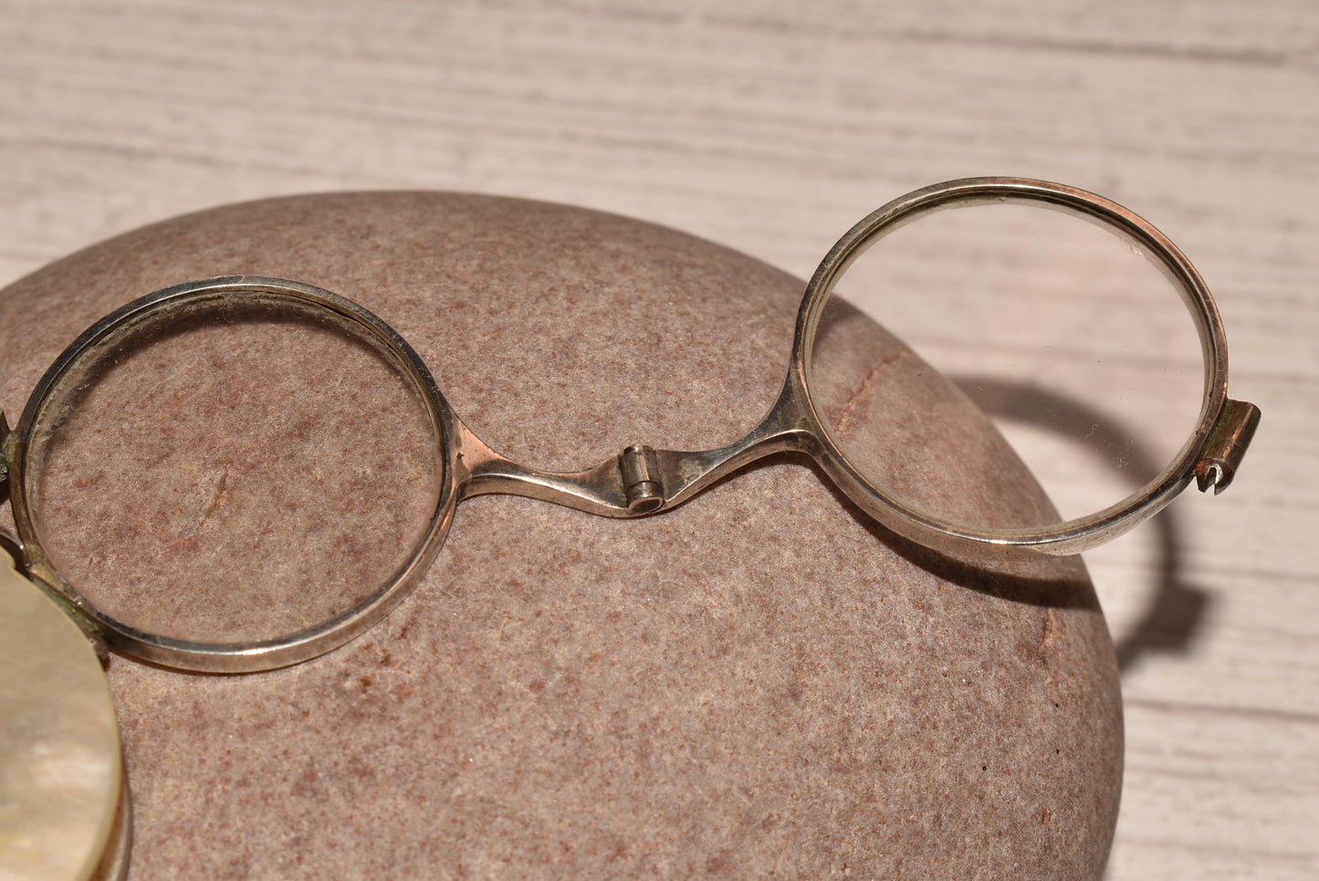 Victorian Folding Lorgnettes - Gorgeous Mother of Pearl Eye Glasses