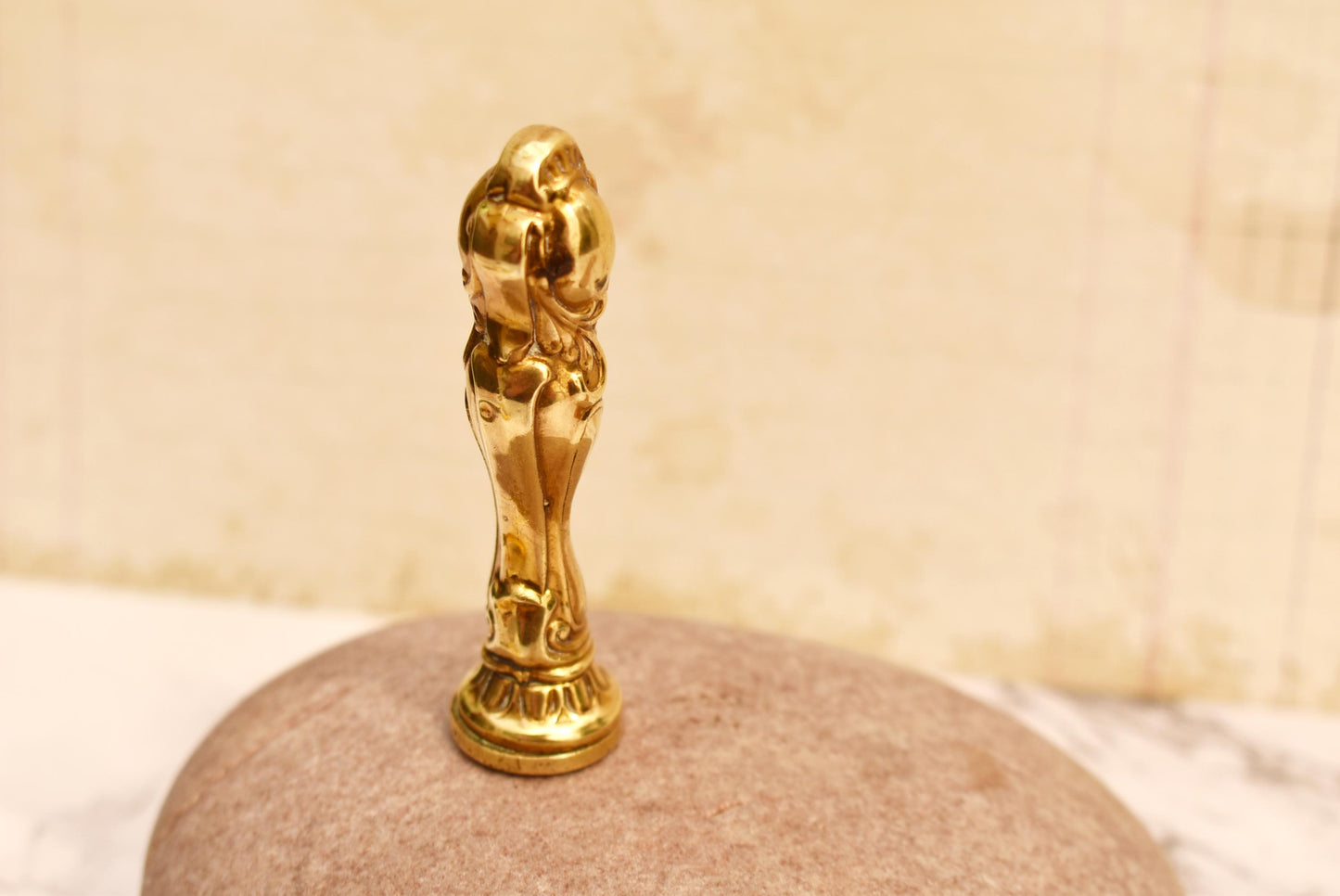 Antique Desk Stamp - Beautiful Free Standing Art Nouveau