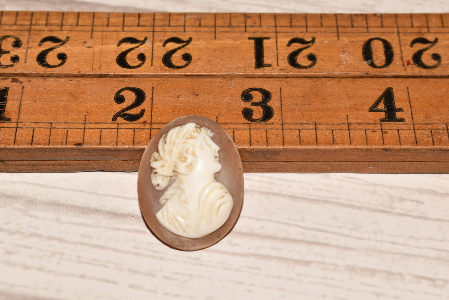 Antique Georgian Cameo - Unusual Smiling Detailed Cameo to Mount
