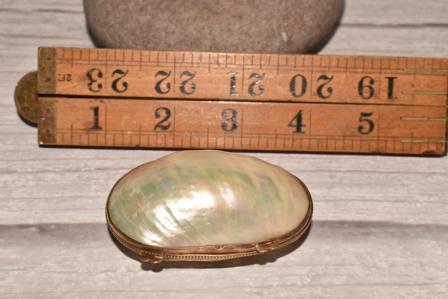Antique Mother of Pearl Etui Purse