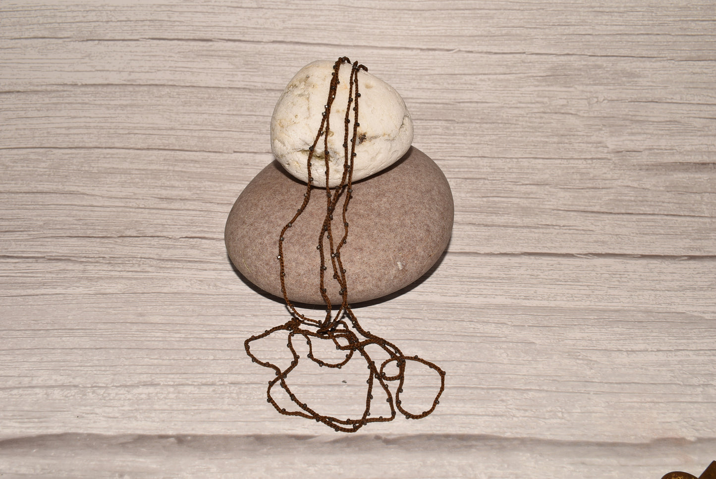 Antique Silk Cut Steel Guard Chain - Beautiful Delicate Long Silk Chain