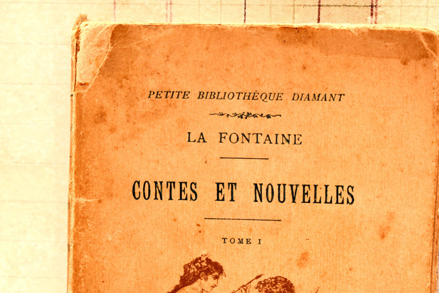 Contes et Nouvelles la Fontaine - Gorgeous Mid Victorian Saucy French Poetry from Petite Bibliothèque