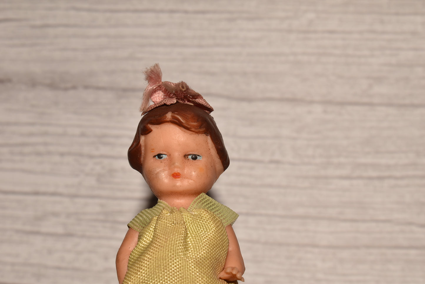 Antique Tiny Doll - Gorgeous 1920s Rubber Baby Doll