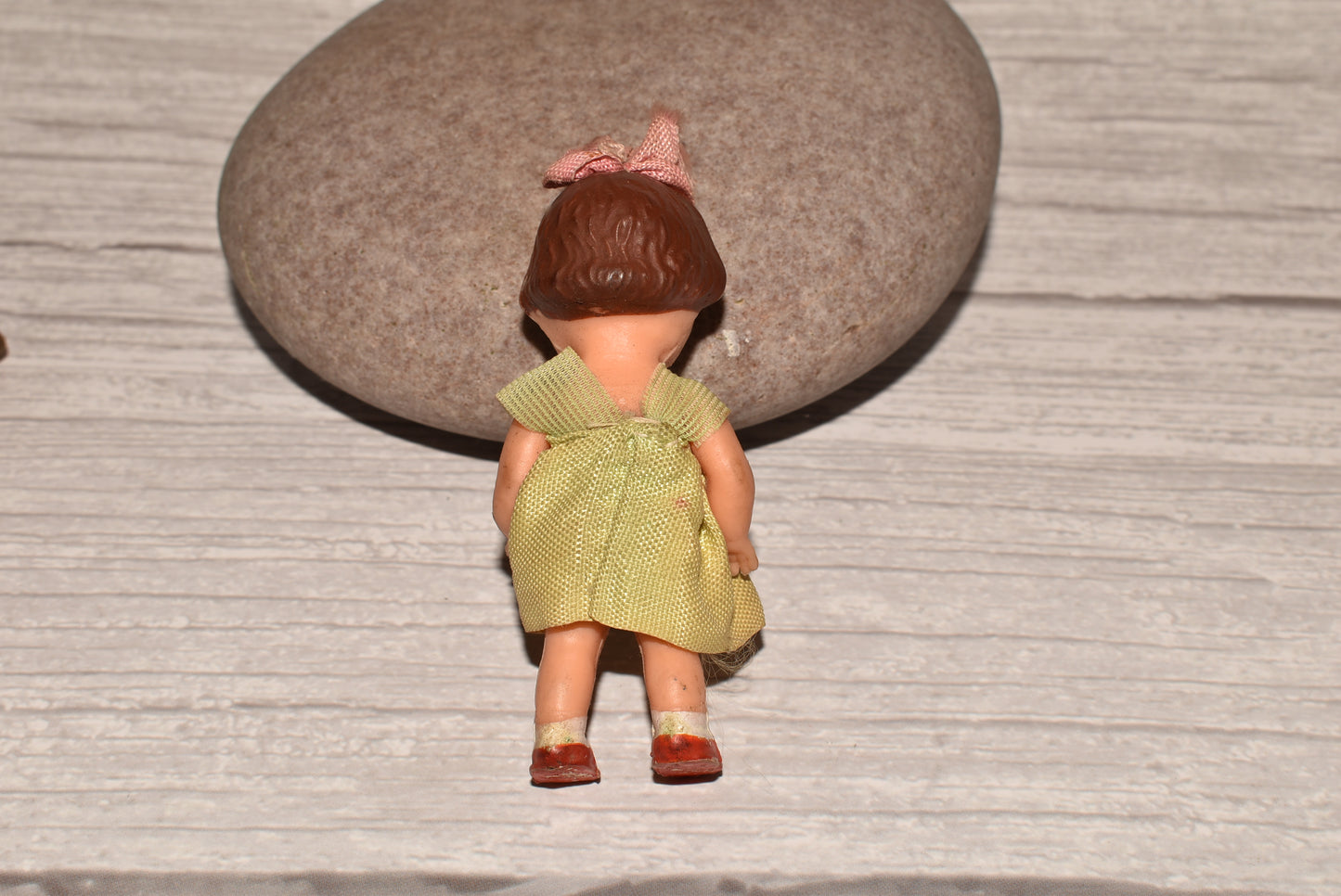 Antique Tiny Doll - Gorgeous 1920s Rubber Baby Doll