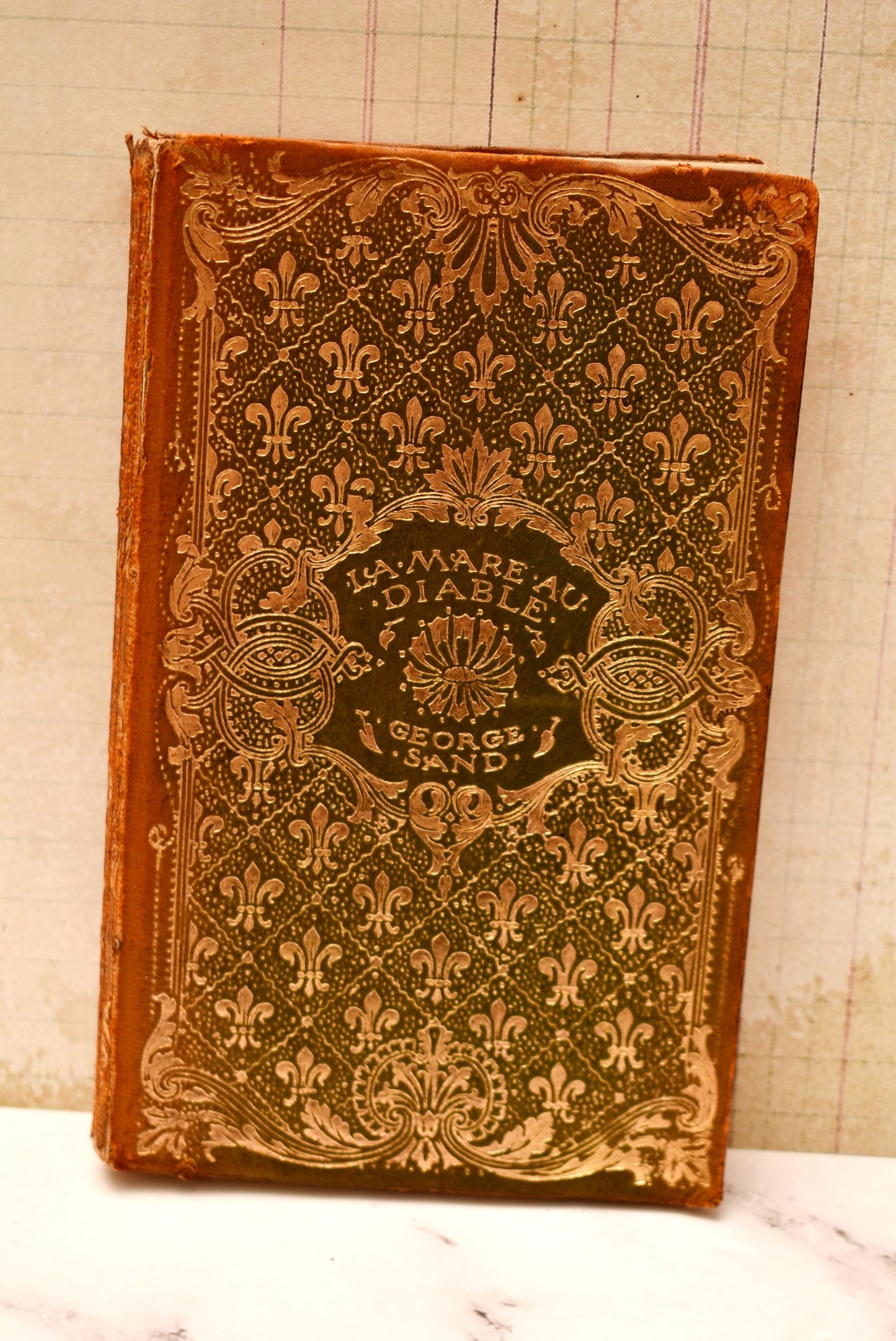 La Mare du Diable - Gorgeous Edwardian George Sand Leatherbound Novel 1908