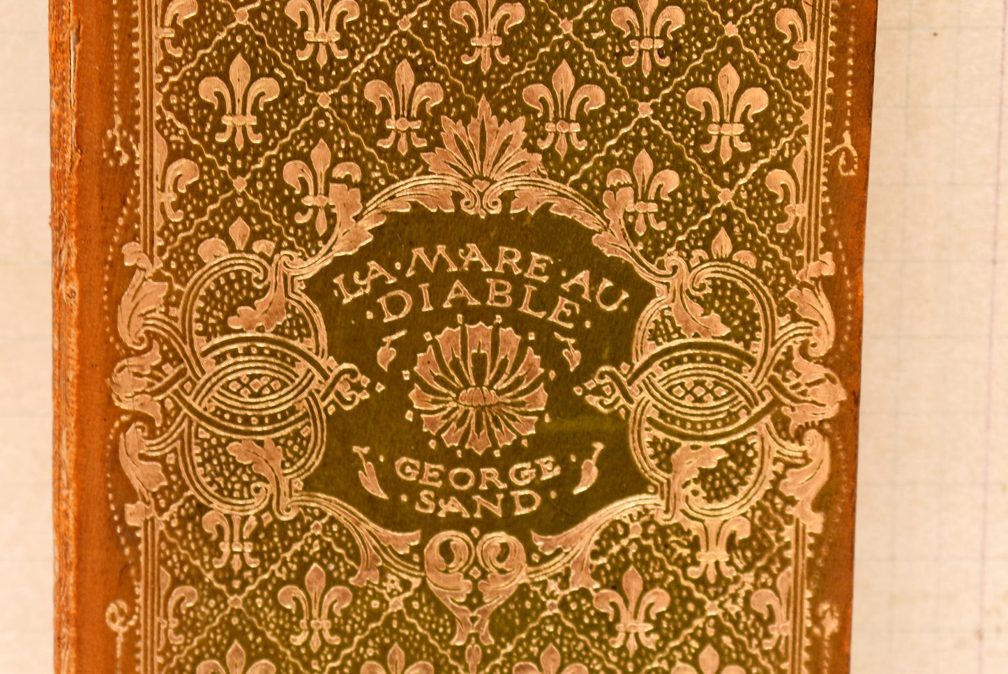 La Mare du Diable - Gorgeous Edwardian George Sand Leatherbound Novel 1908