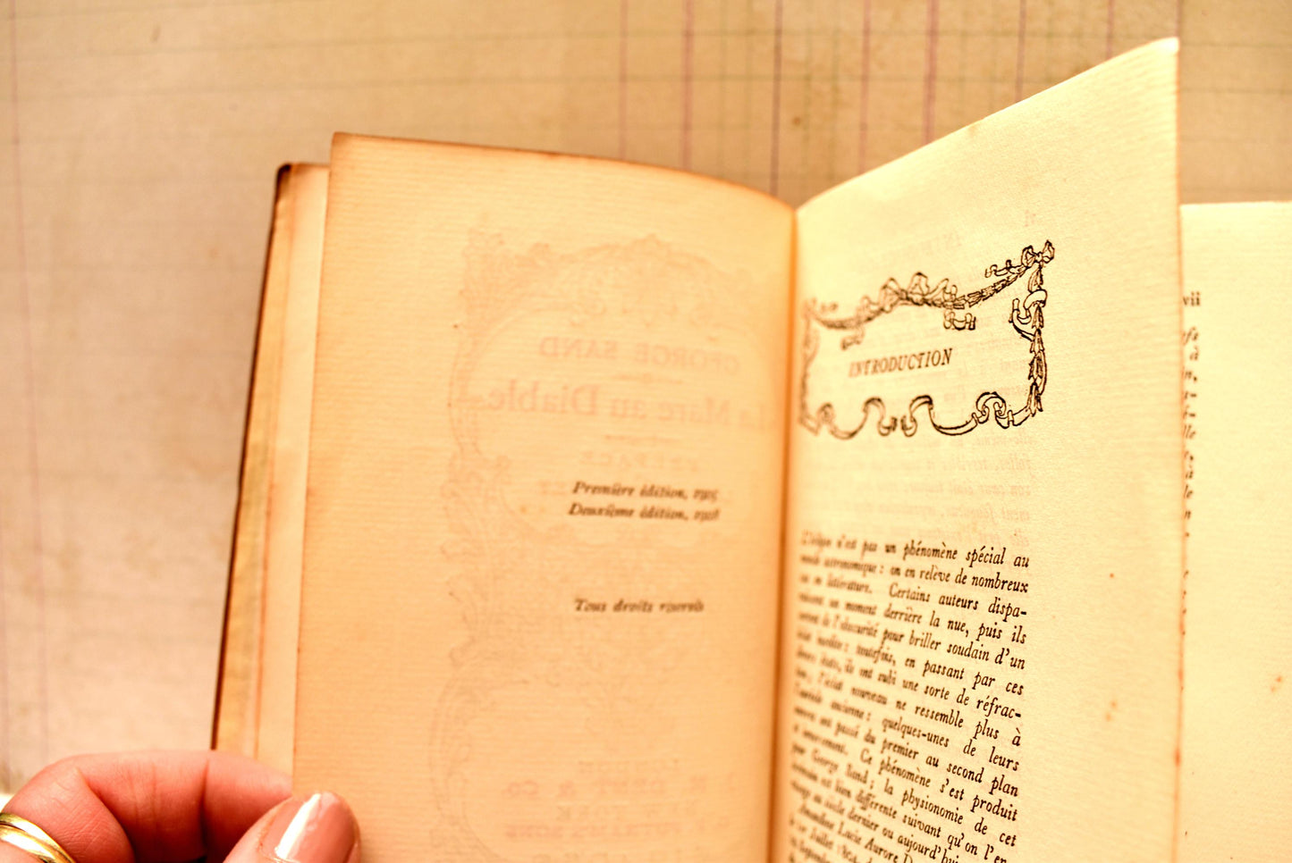 La Mare du Diable - Gorgeous Edwardian George Sand Leatherbound Novel 1908