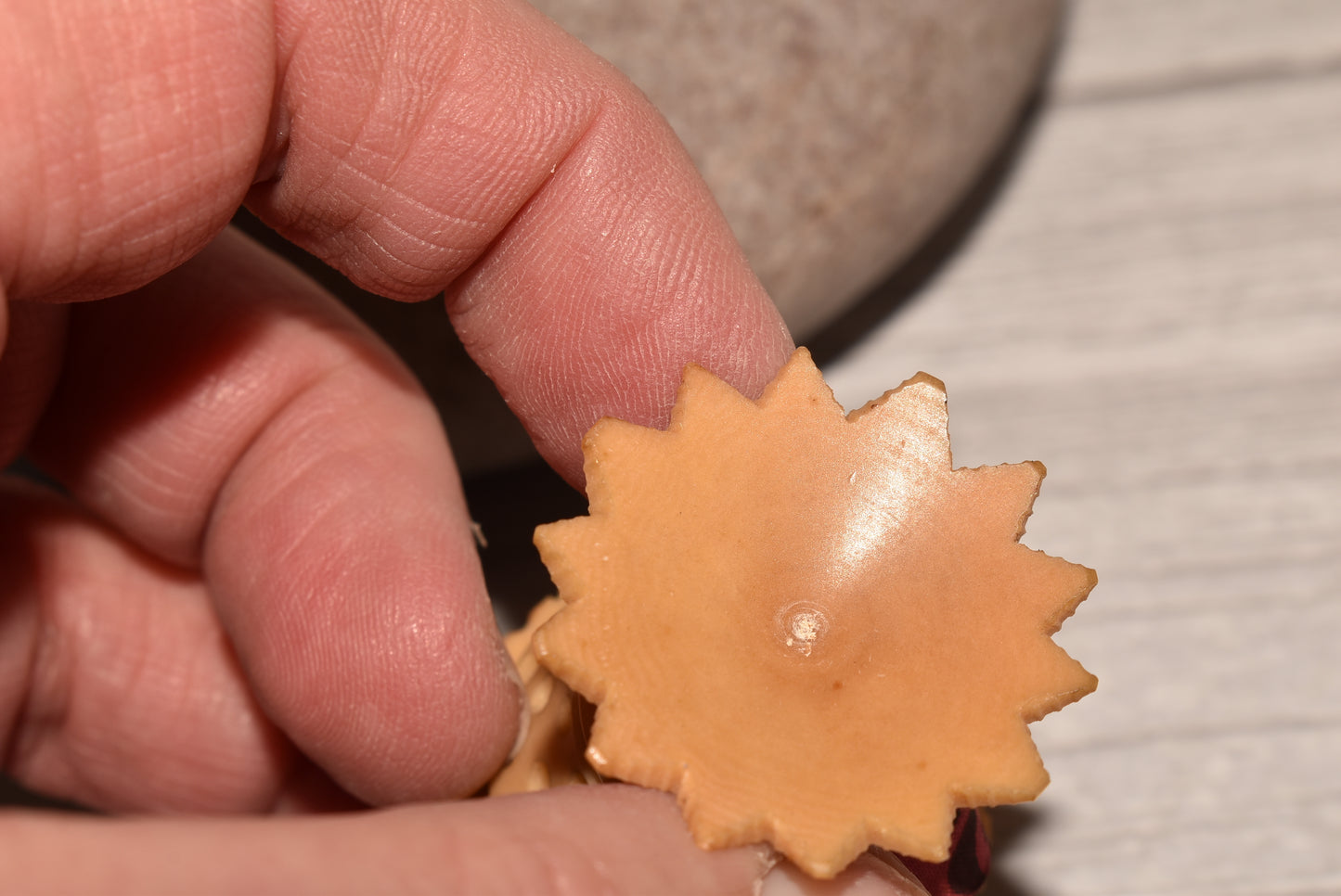 Antique Tape Measure - Beautiful Victorian Vegetable Ivory Decorative Notion