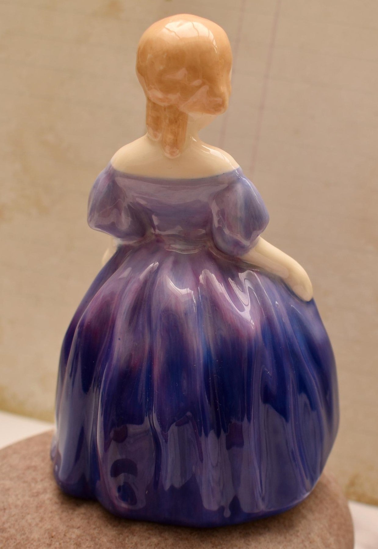 Royal Doulton Marie Figurine - Beautiful Green Back Stamp Leslie Harradine Classic