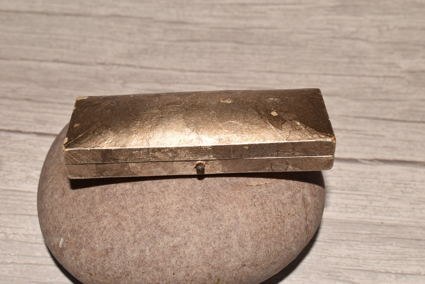 1909 Silver Terrier Brooch in Original Box