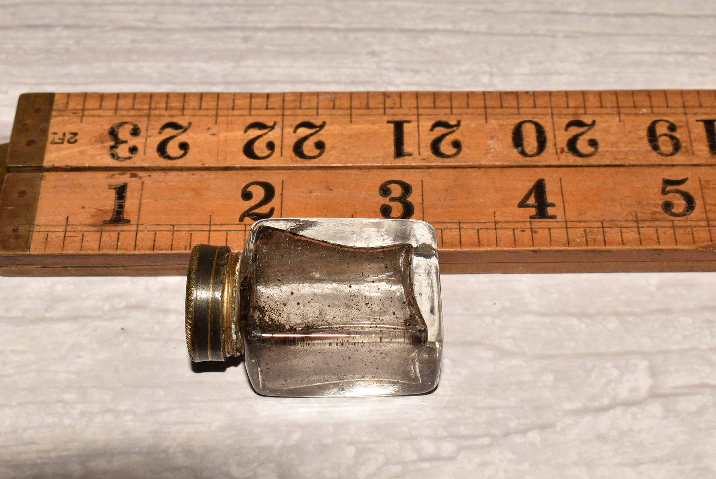 Antique Glass Ink Bottle