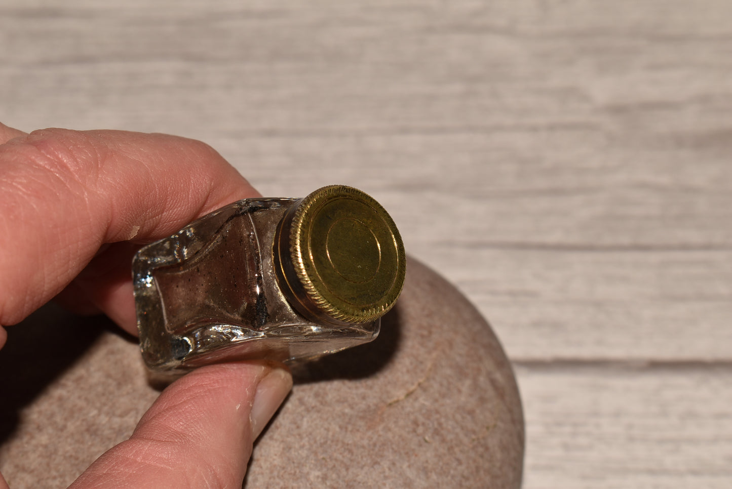 Antique Glass Ink Bottle