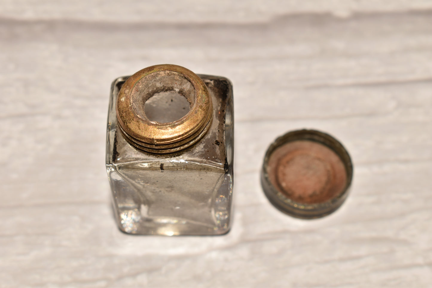 Antique Glass Ink Bottle