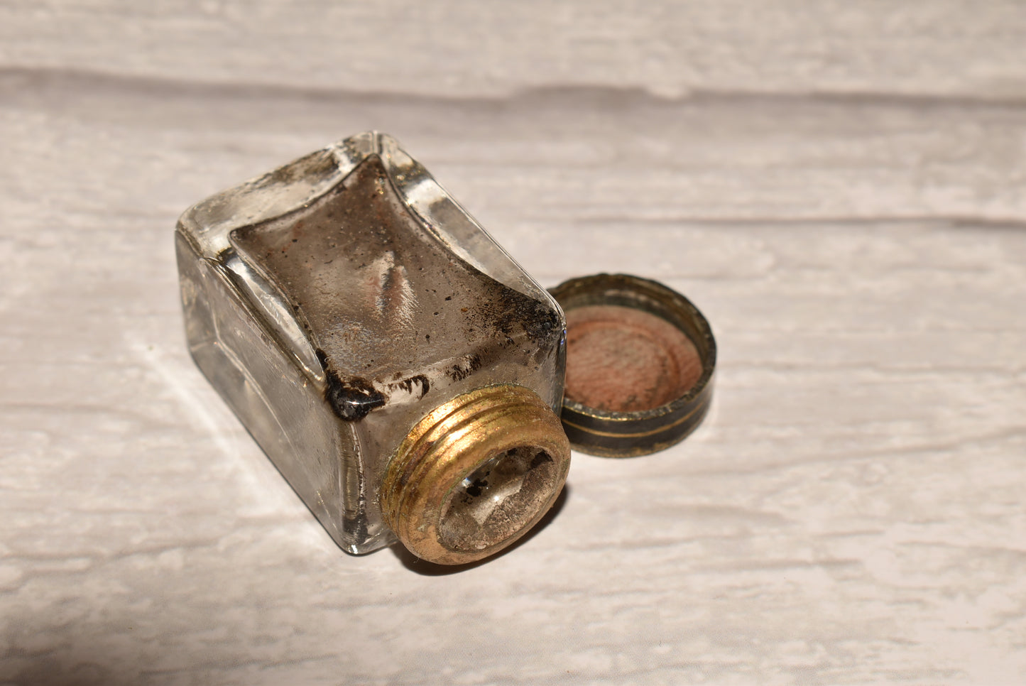 Antique Glass Ink Bottle