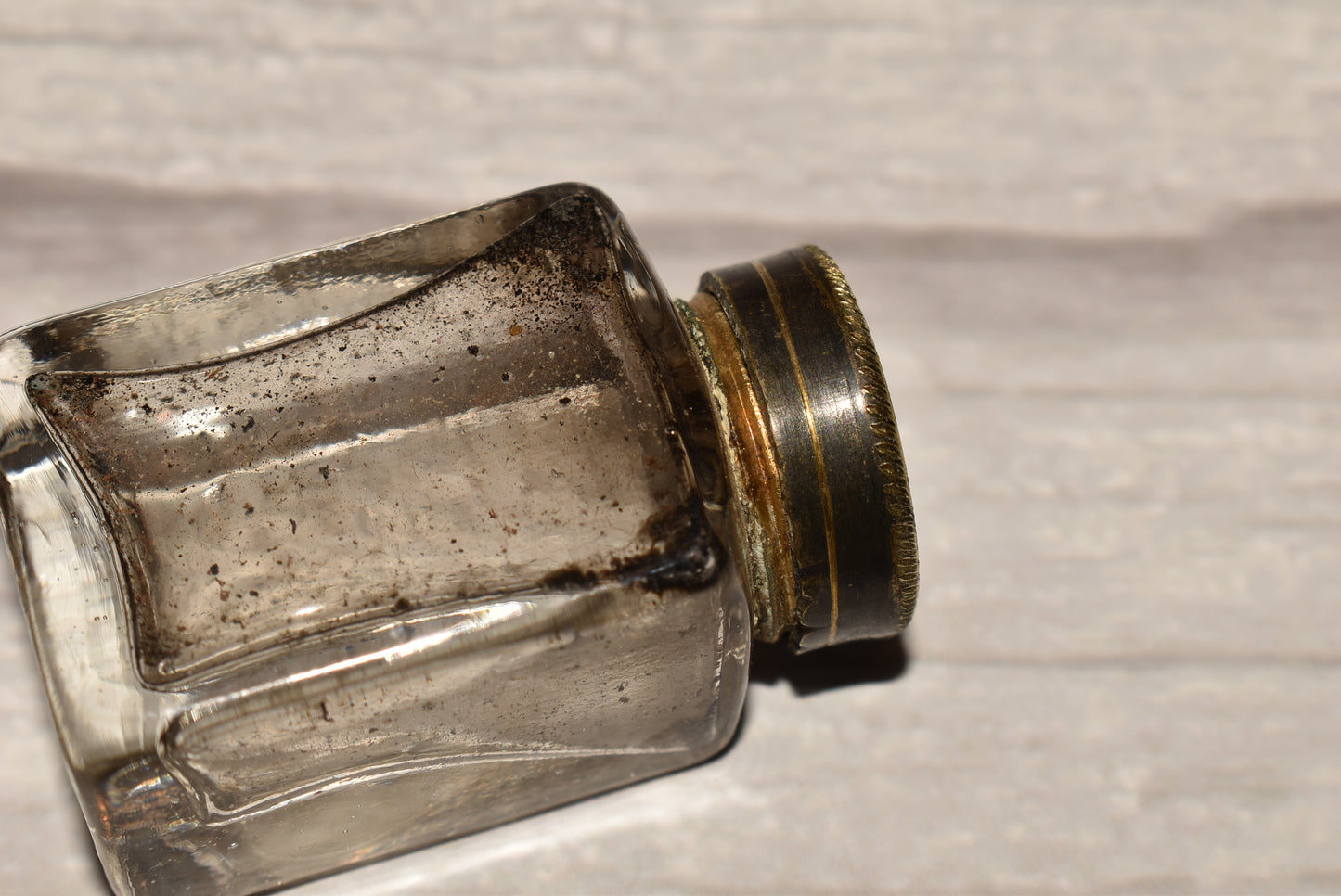 Antique Glass Ink Bottle