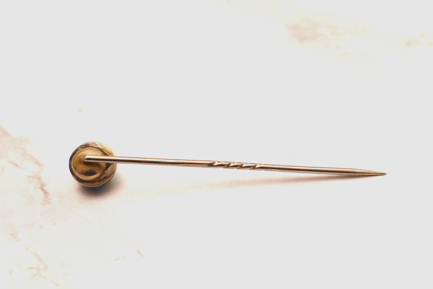 Georgian Cravat Pin - Stunning Turquoise Studded Stick Pin