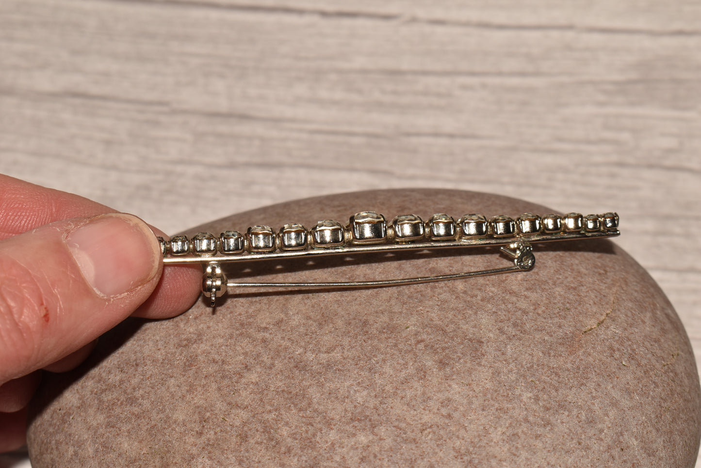Vintage Bar Brooch Sparkler