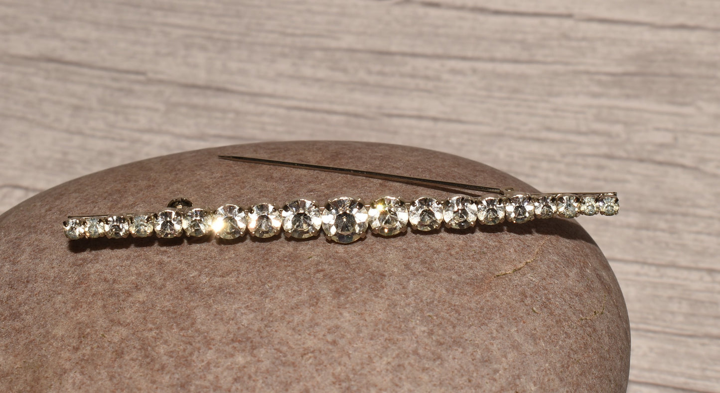 Vintage Bar Brooch Sparkler