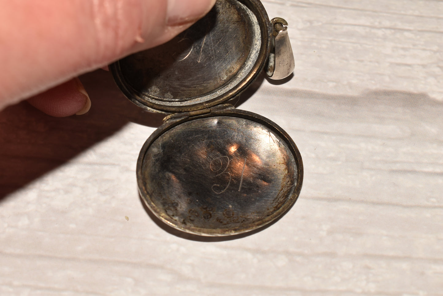 Victorian Silver Locket - Stunning Antique Chased Large Locket