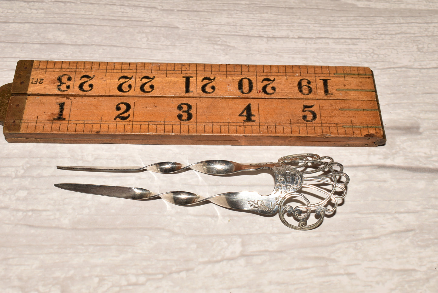 Solid Silver Hair Comb Decoration 1905 Edwardian