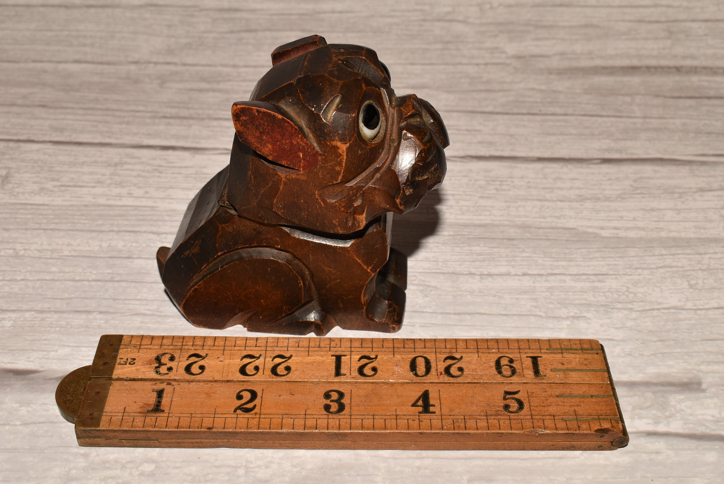 Antique Dog Ink Well