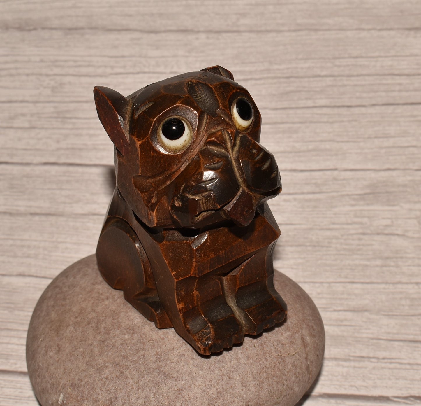 Antique Dog Ink Well