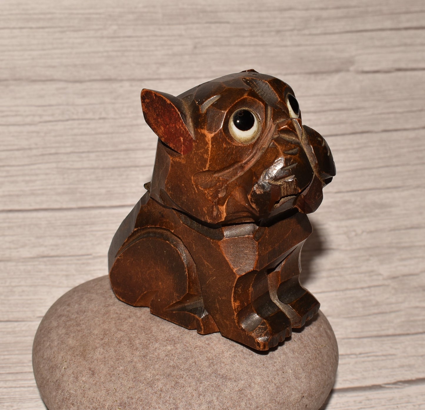 Antique Dog Ink Well