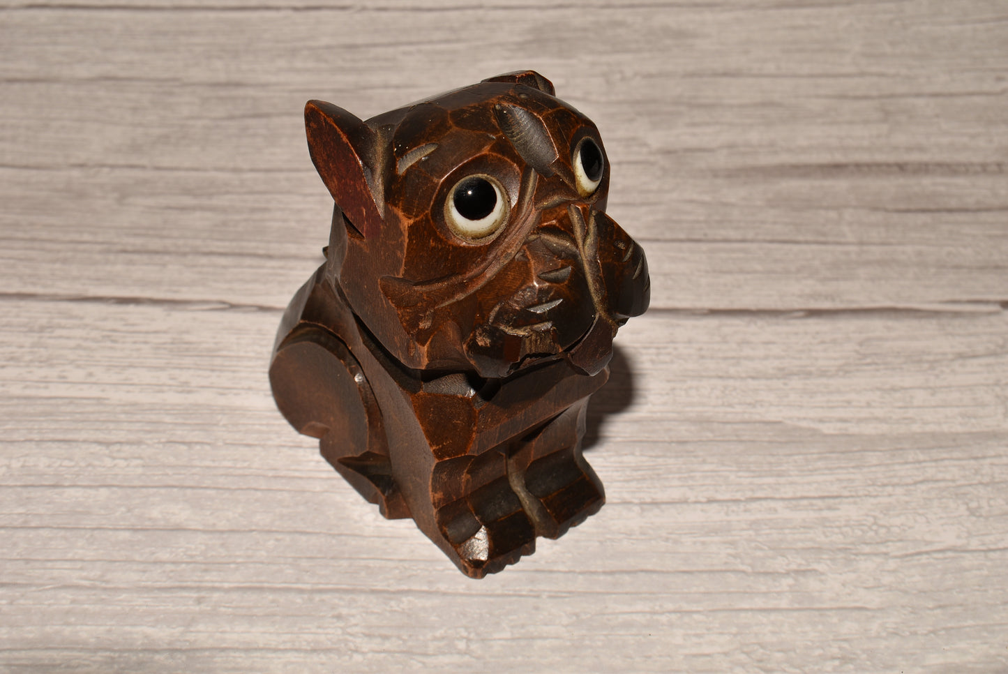 Antique Dog Ink Well