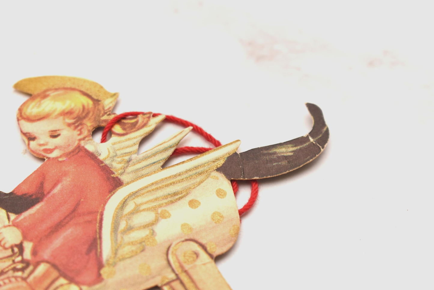 Antique Christmas Tree Decorations - Gorgeous Collection of 1940s Five Matching Angels