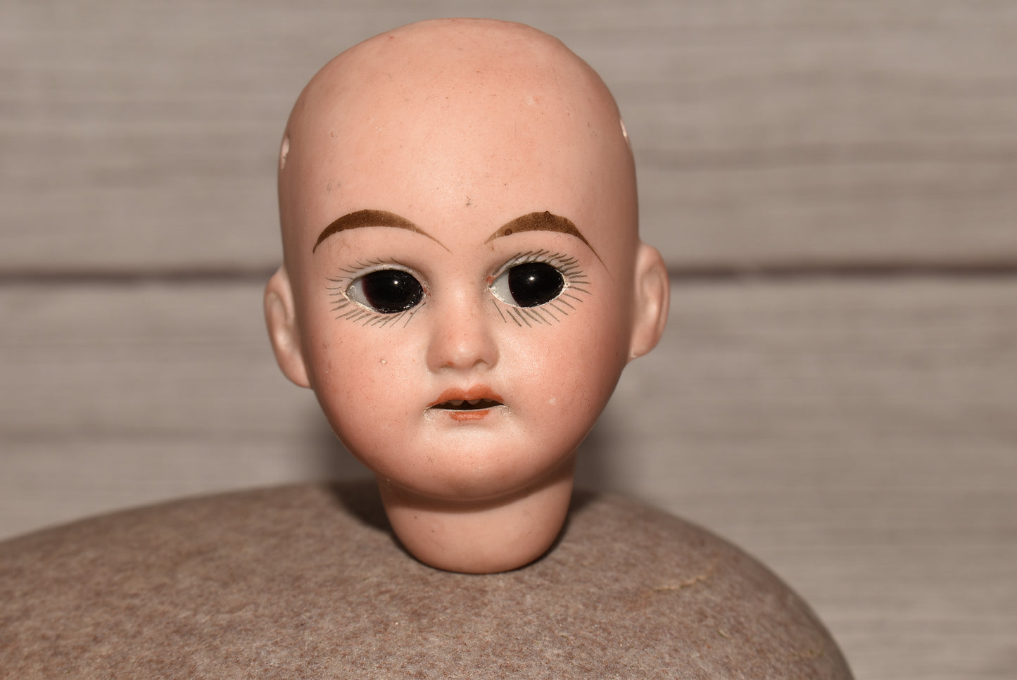 Armand Marseille Victorian Doll Head - Amazing 1894 Dated Porcelain Head