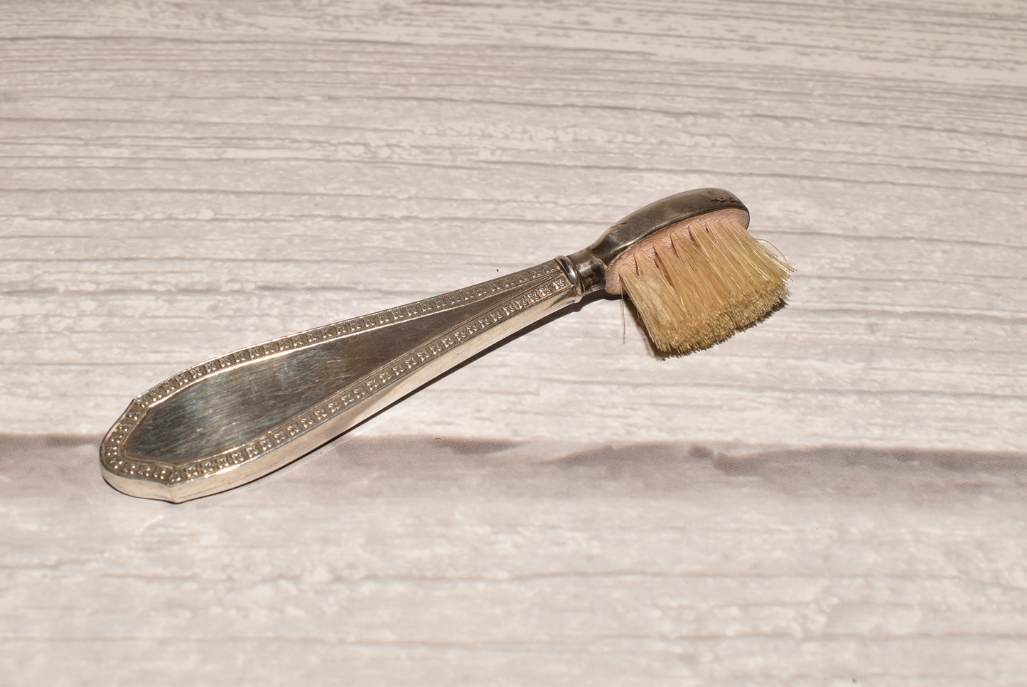 1925 Silver Moustache Brush