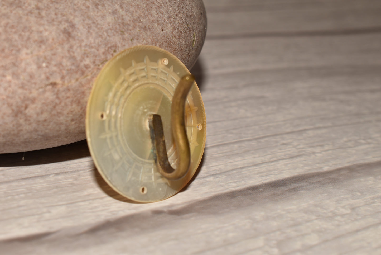 Victorian Watch Holder - Gorgeous Mother of Pearl Night Hanger