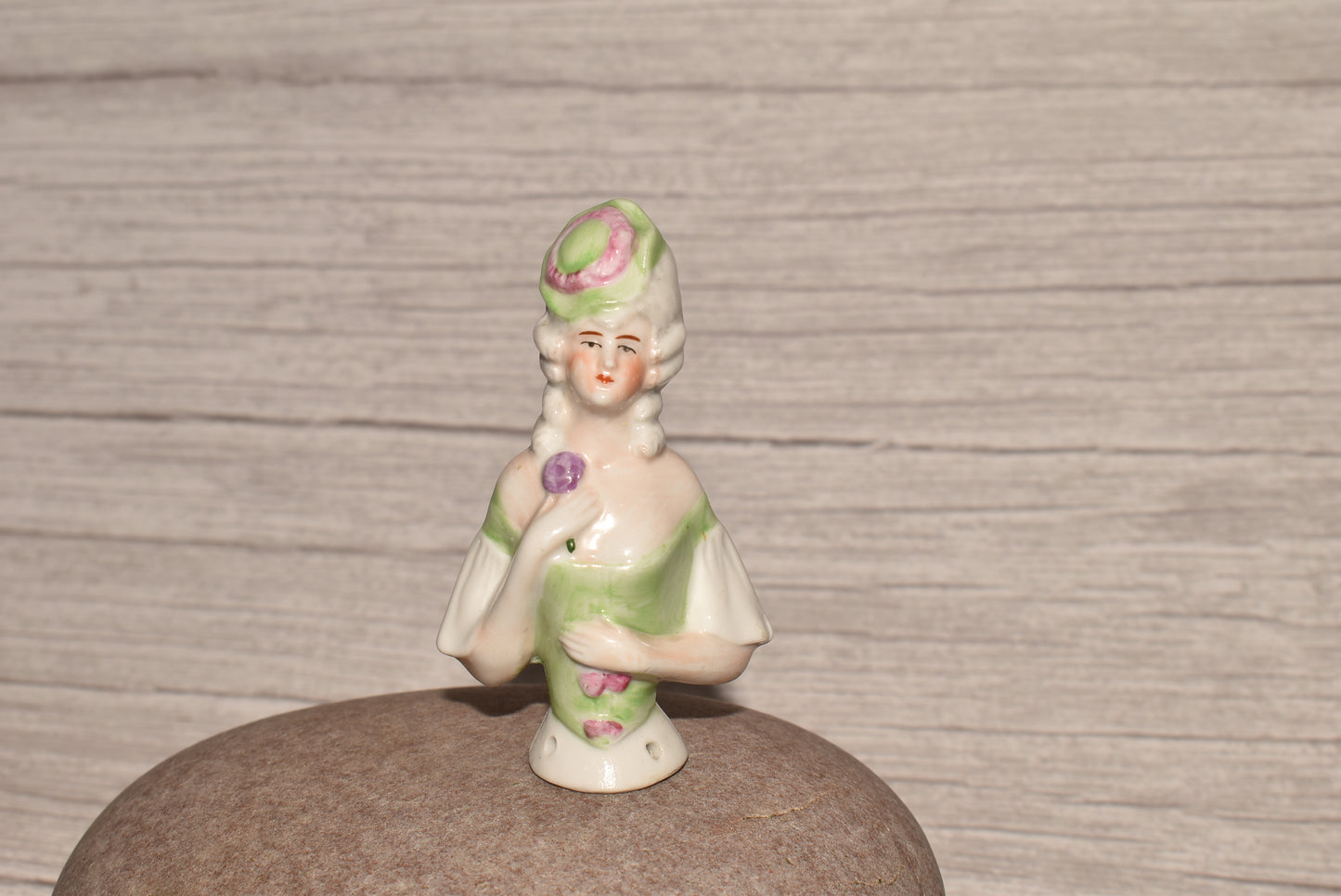 Art Deco China Half Doll