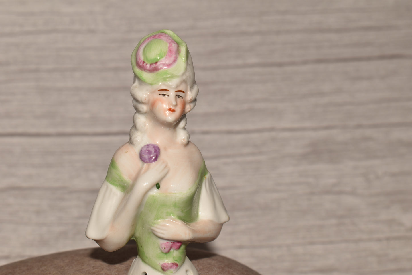Art Deco China Half Doll