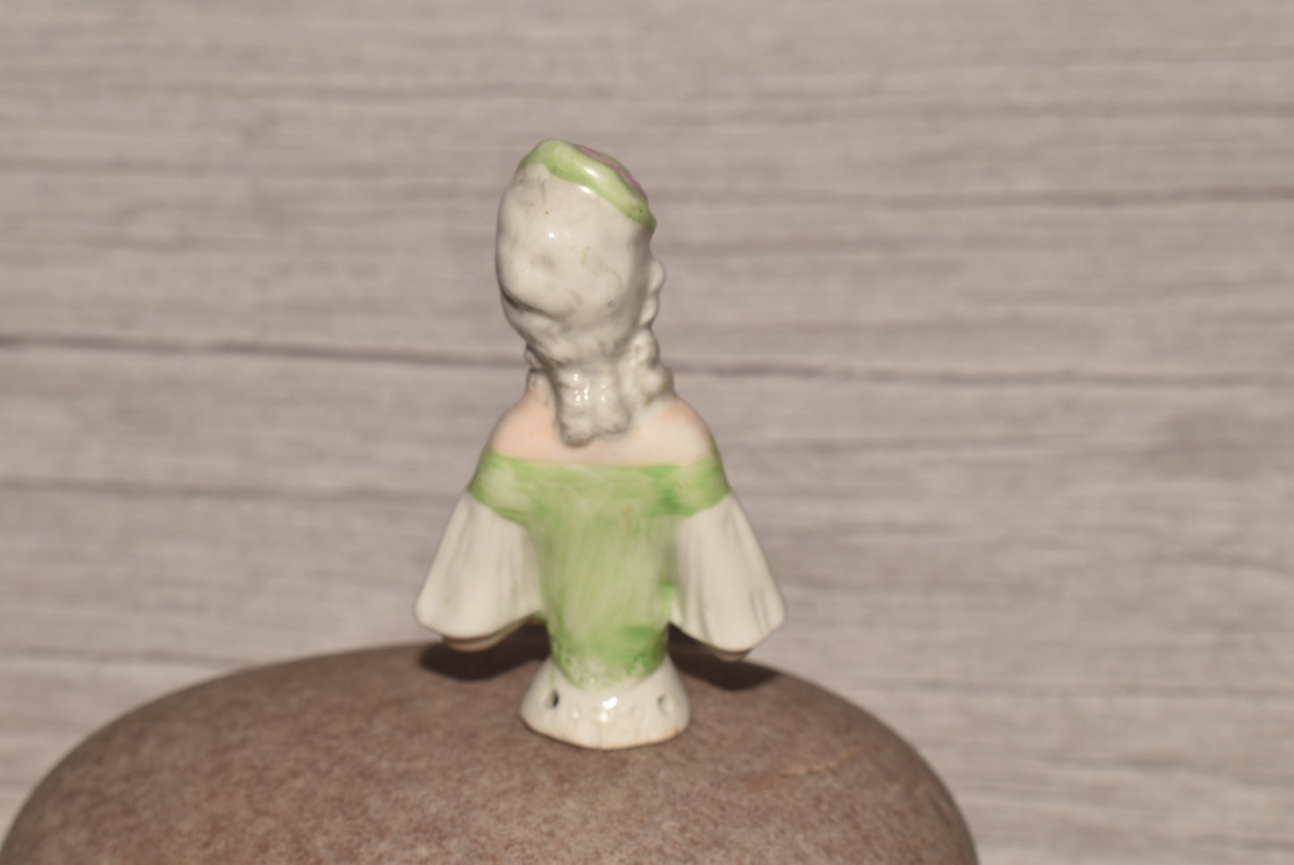 Art Deco China Half Doll