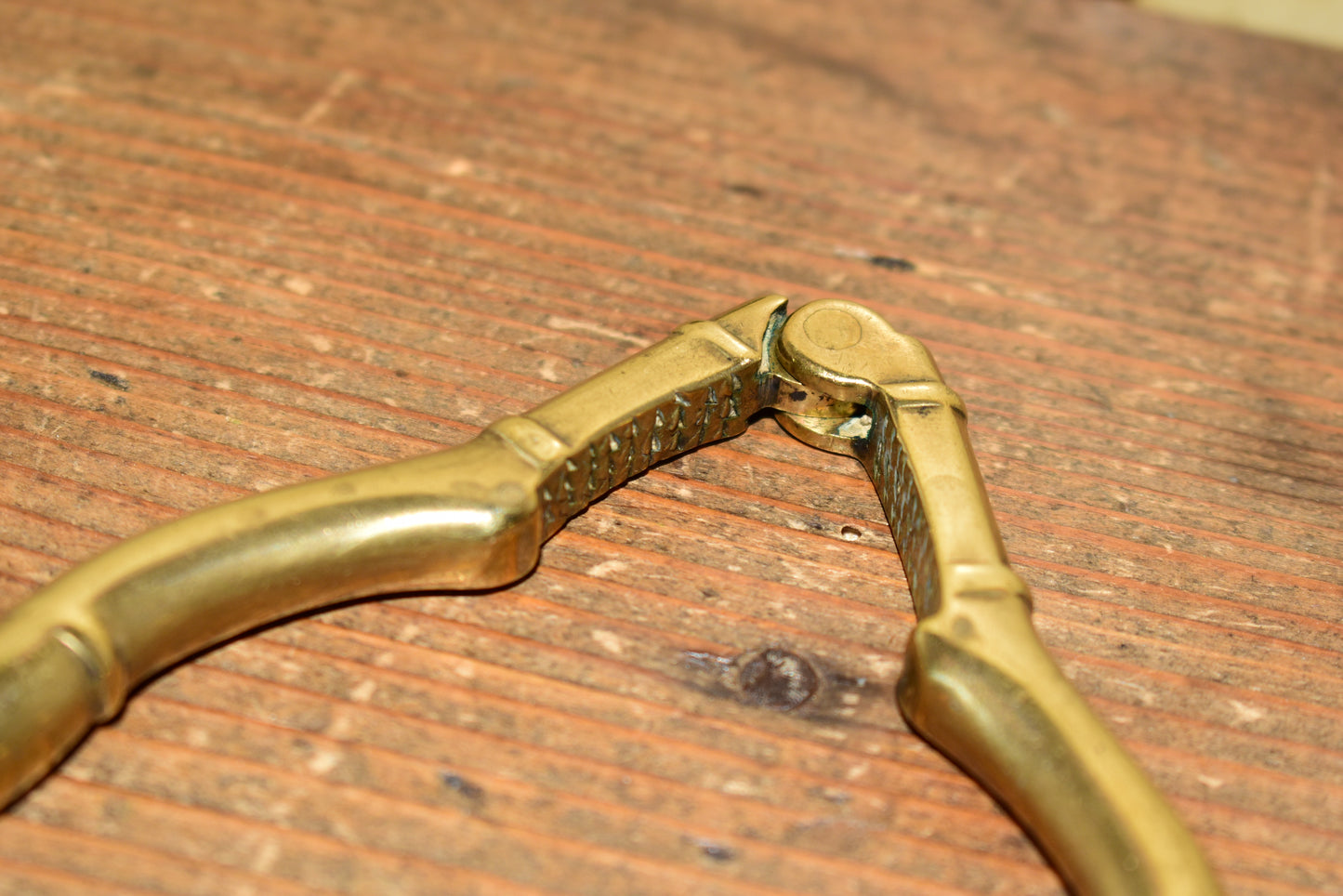 Rare Antique Solid Brass 'Naughty Nellie' Ladies Legs Nutcracker with Pointed Shoes Victorian Novelty