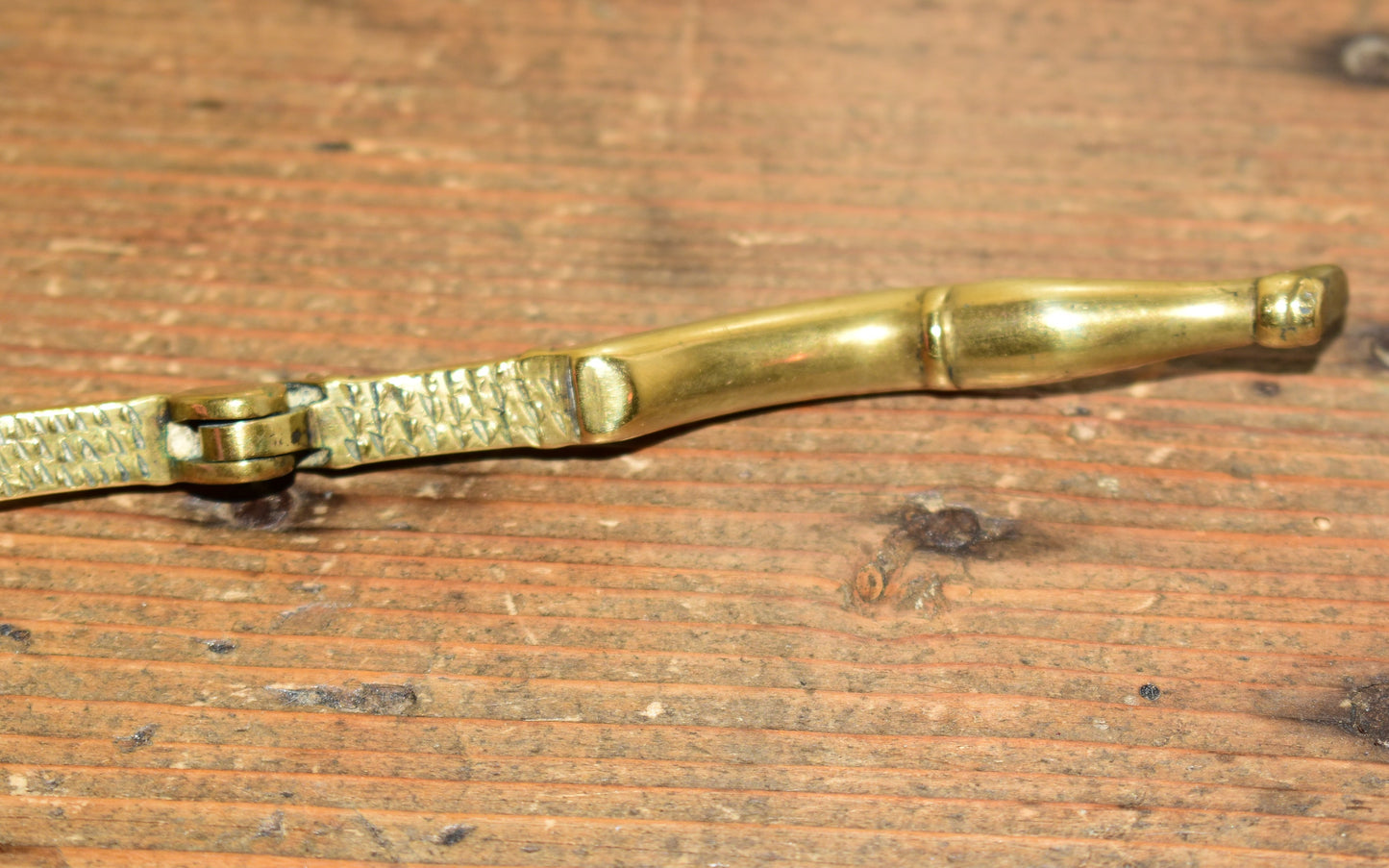 Rare Antique Solid Brass 'Naughty Nellie' Ladies Legs Nutcracker with Pointed Shoes Victorian Novelty