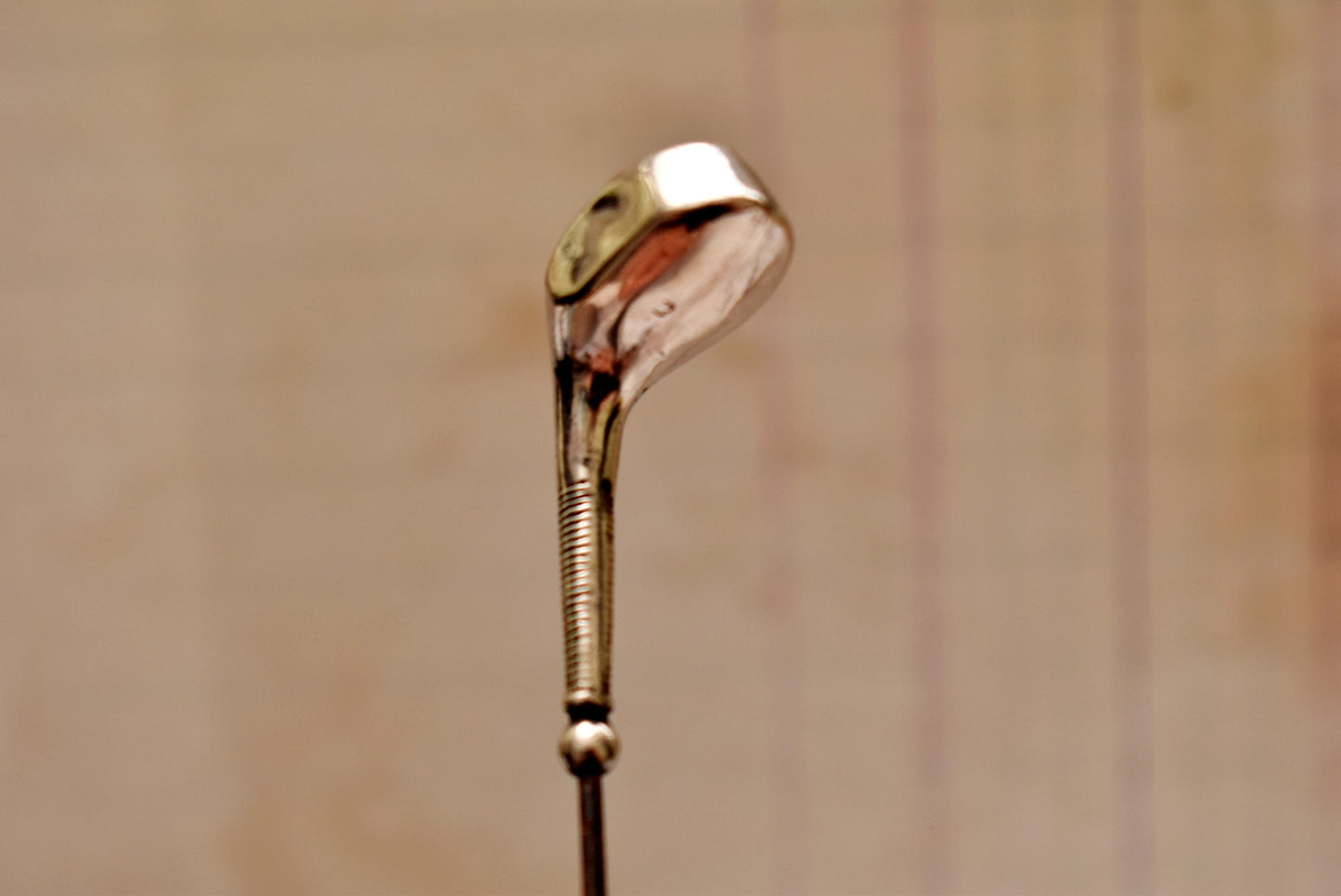 Antique Silver Golf Hat Pin - Beautiful Large Art Nouveau Design Edwardian Accessory 1910 Hallmark