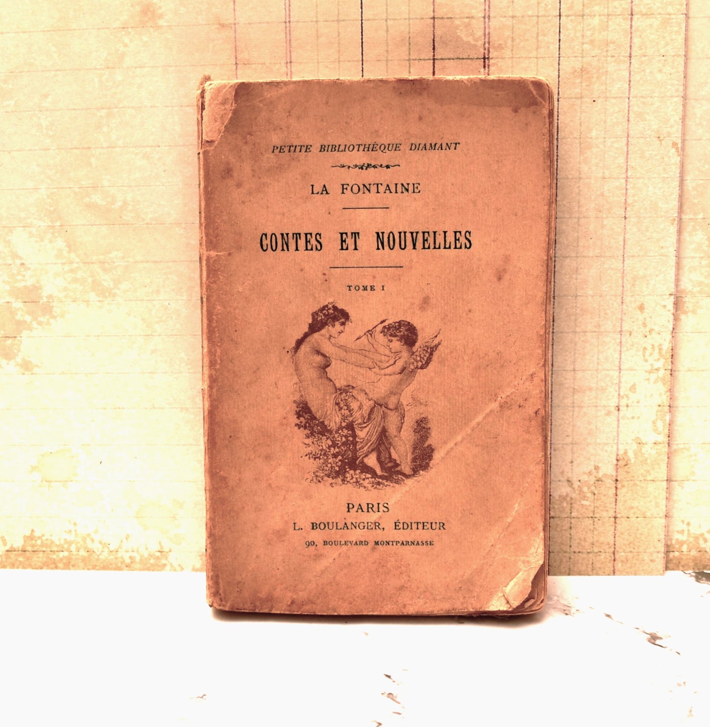 Contes et Nouvelles la Fontaine - Gorgeous Mid Victorian Saucy French Poetry from Petite Bibliothèque